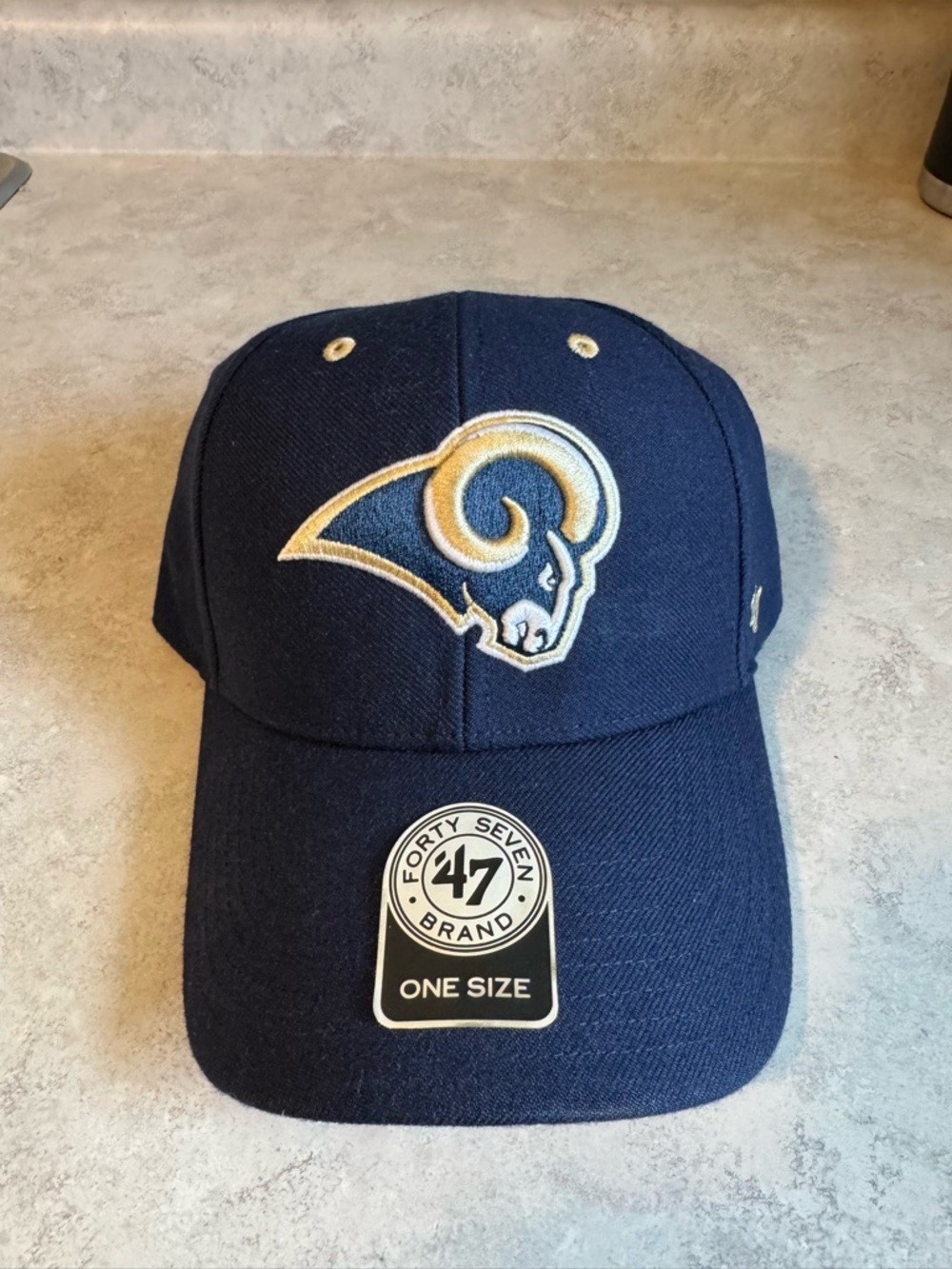 Los Angeles Rams '47 Brand NFL Franchise On Field Fitted Cap Hat